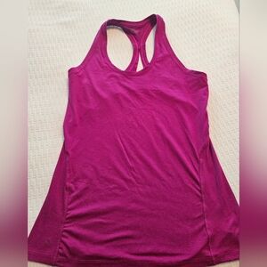 Athleta Fuchsia Racerback Tank Top